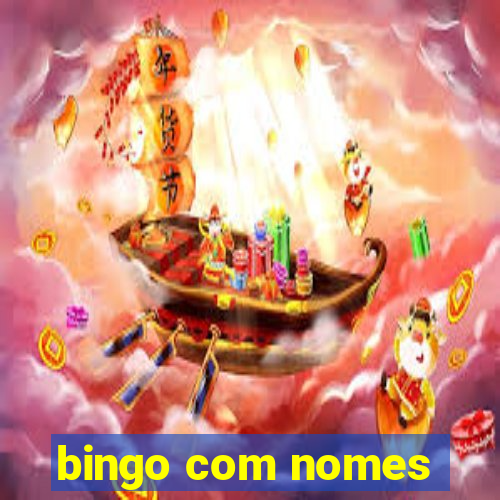 bingo com nomes